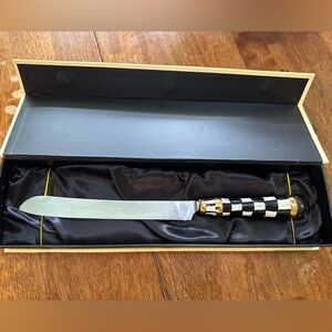 Mackenzie Childs cake knife